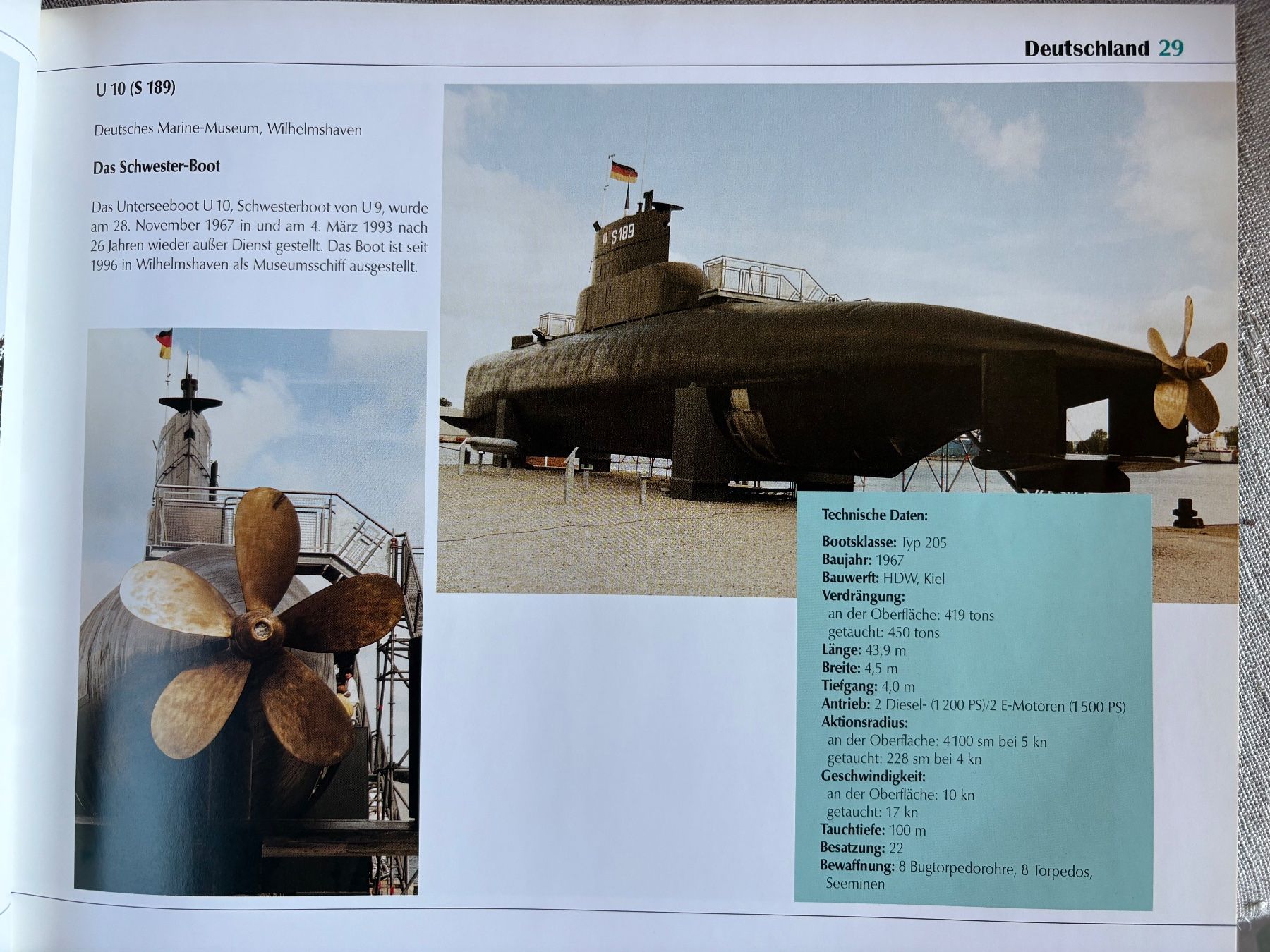 Libri: Faszination U-Boot - Museums-Unterseeboote aus aller Welt – Usato da Ebnat-Kappel venduto da pourlemerite 2