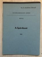 SCHWEIZER ARMEE A-SPÜRDIENST 1960