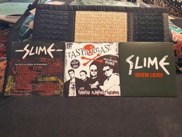3x Vinyl singles 7" Punk in topzustand 
