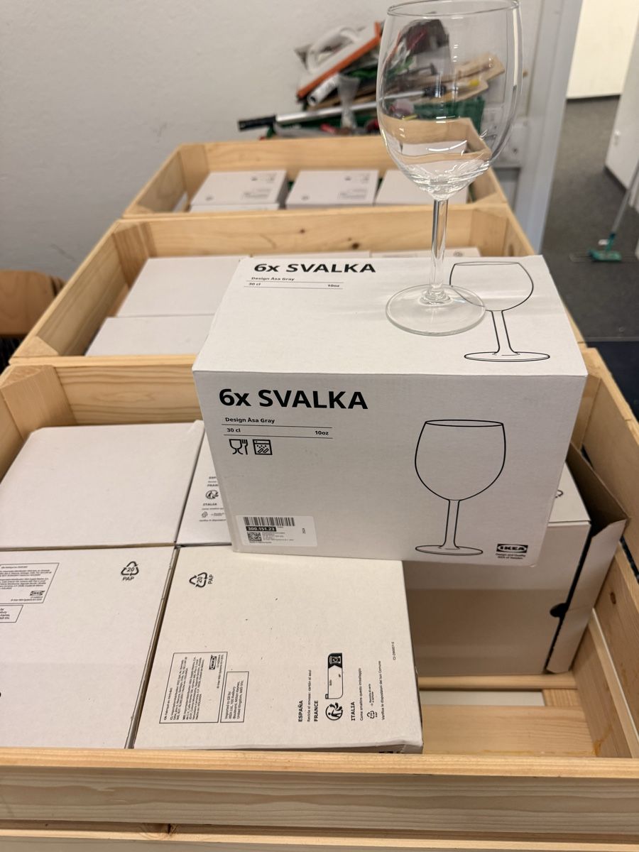 Ikea Bicchieri: Weingläser IKEA ca.100 Stück – Nuovo (secondo la descrizione) da Zürich venduto da Moreandmore 1