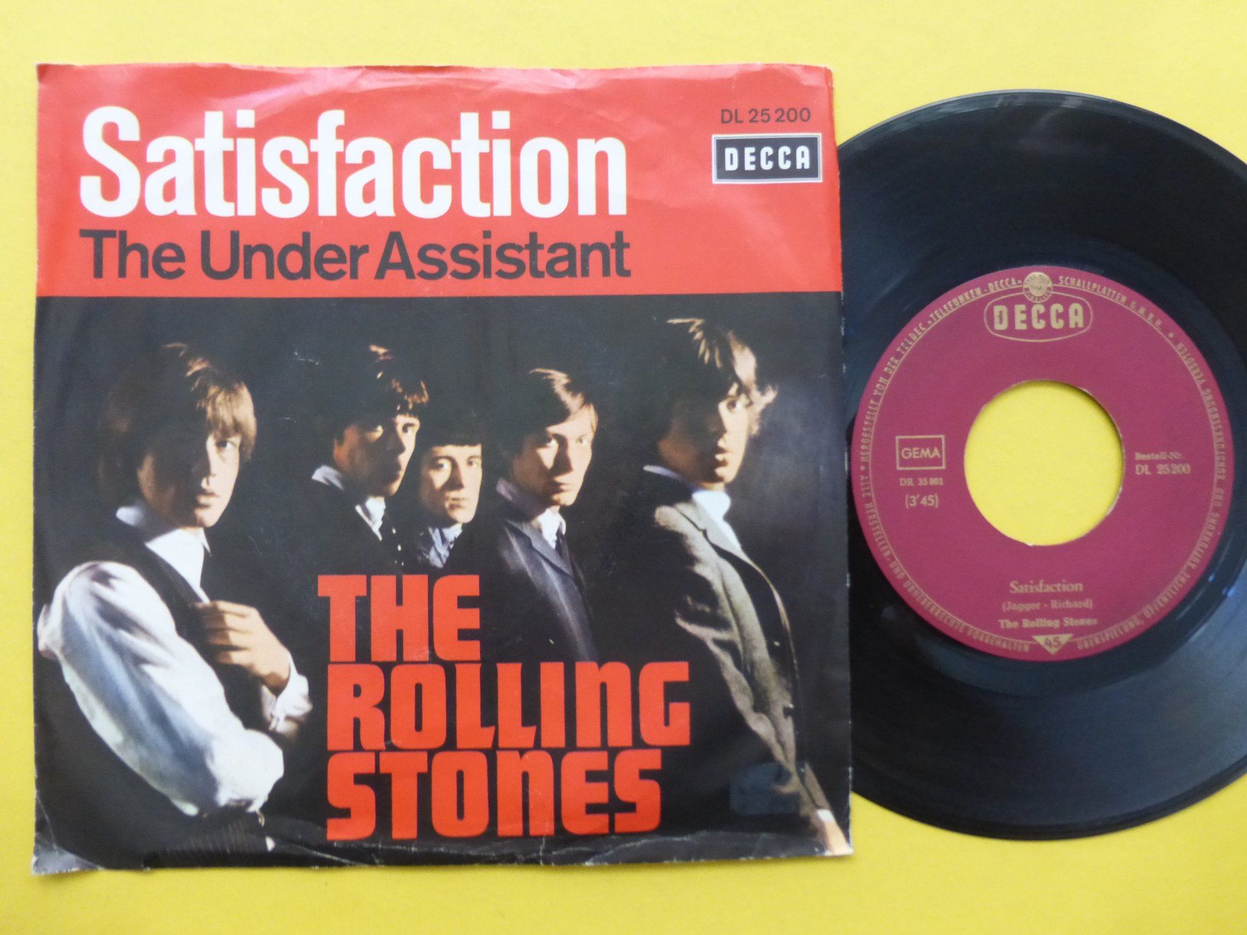 Dischi in vinile: The Rolling Stones – Satisfaction – Usato da Zürich venduto da Swiss57