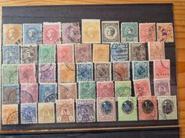 Serbien Briefmarken auf Karten K6 Zustand gemäss Bilder