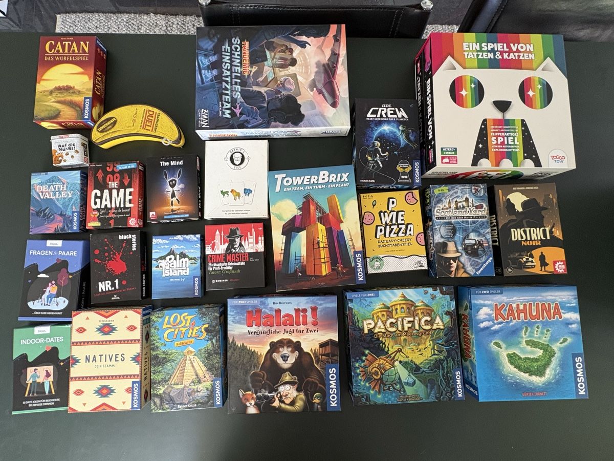 Spiele: 50 Brettspiele – Neu (gemäss Beschreibung) aus Tägerig von acab25 2