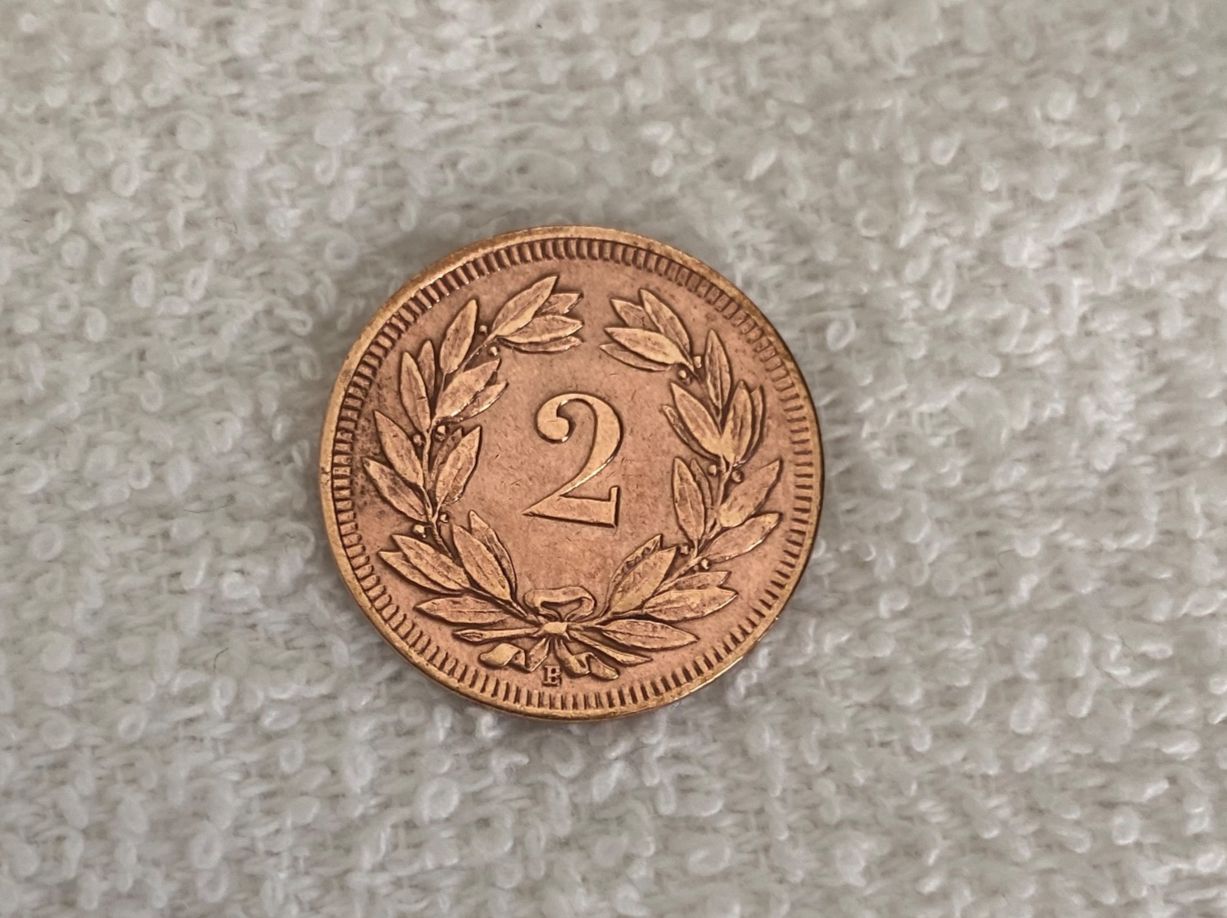 Tutti le monete: 2 centimes/rappen 1909 – Usato da Nyon venduto da Ilmi09 1