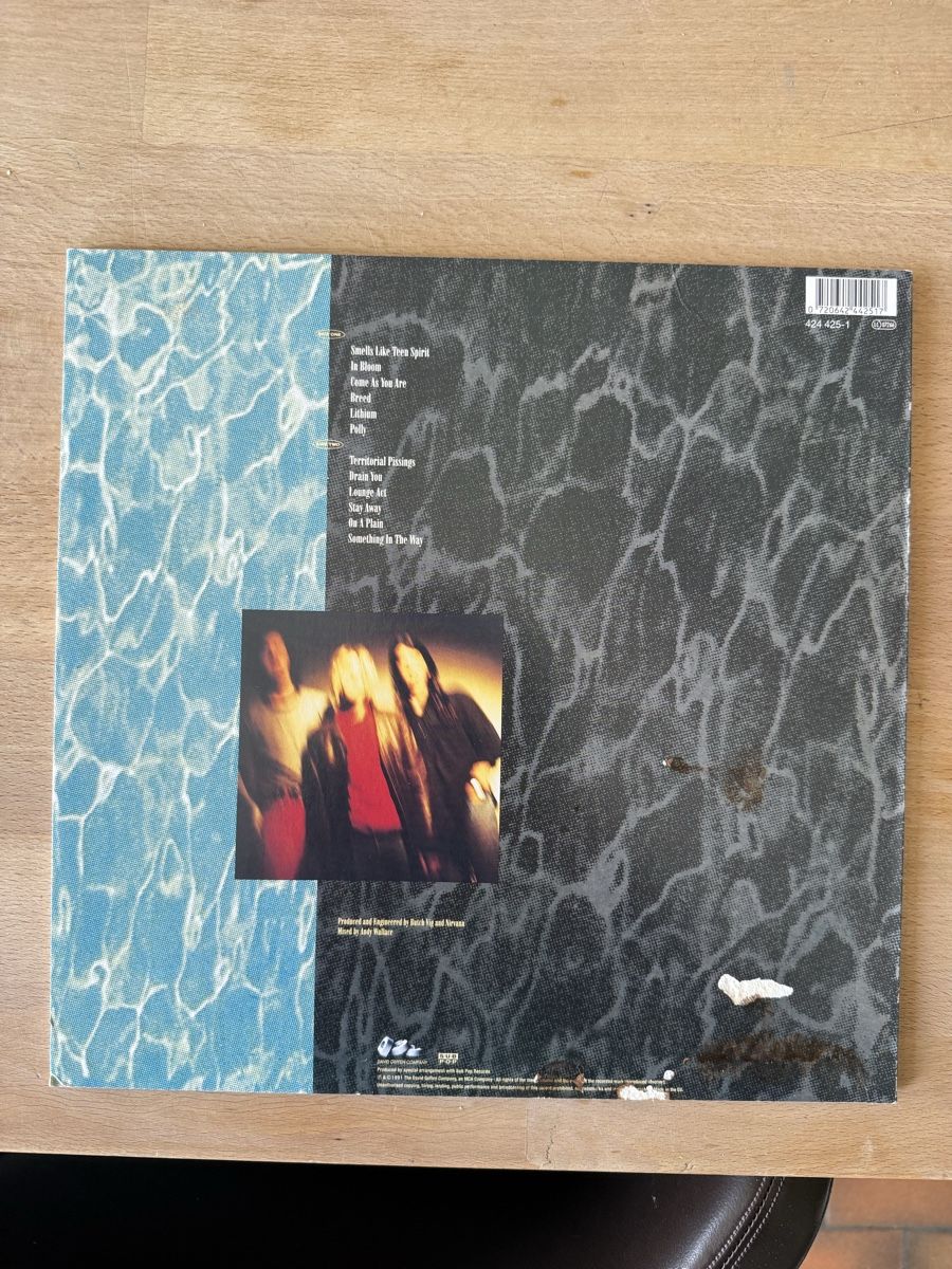 Piatti di portata: Nirvana Nevermind LP Platte – Usato da Wolhusen venduto da Raffi_Weber 1