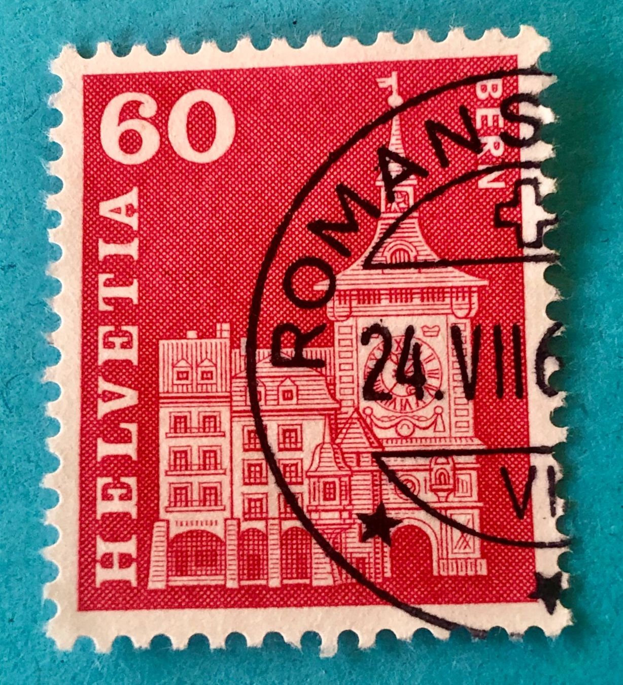 Tutti i francobolli: Nr.364 Zeitglockenturm,Bern GESTEMPELT    – Usato da Aarau venduto da Billa007