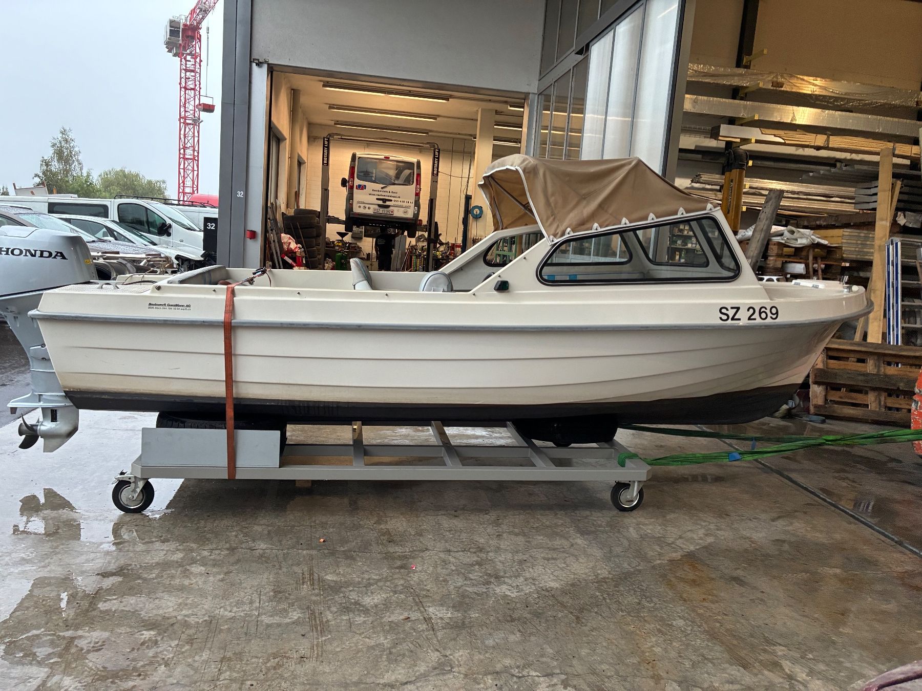 Hansvik Barche: Motorboot Hansvik – Usato da Schübelbach venduto da Hecht11. 2