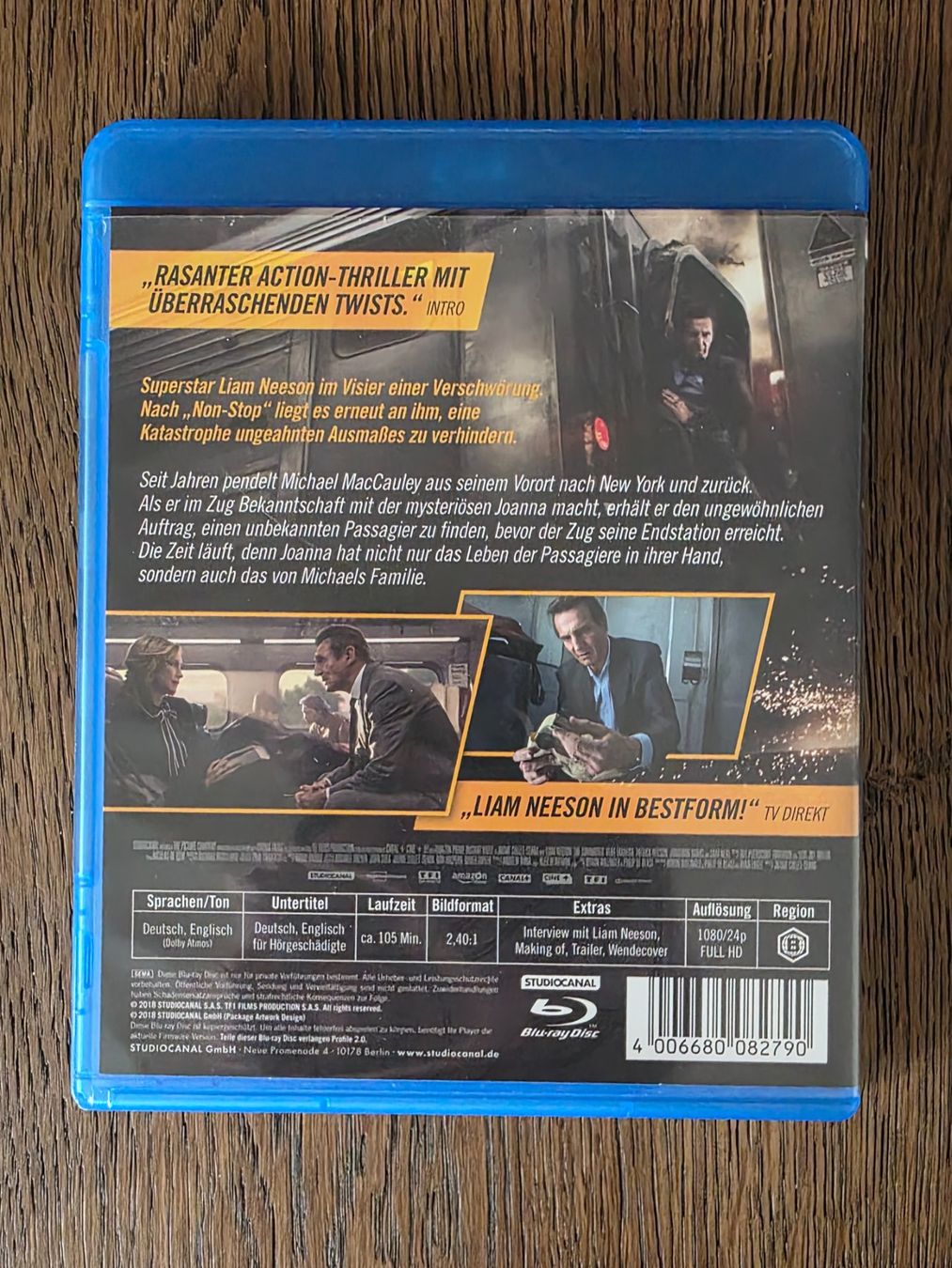 Alle DVDs: The Commuter (Blu-ray) – Gebraucht aus Dübendorf von Neidhart 1