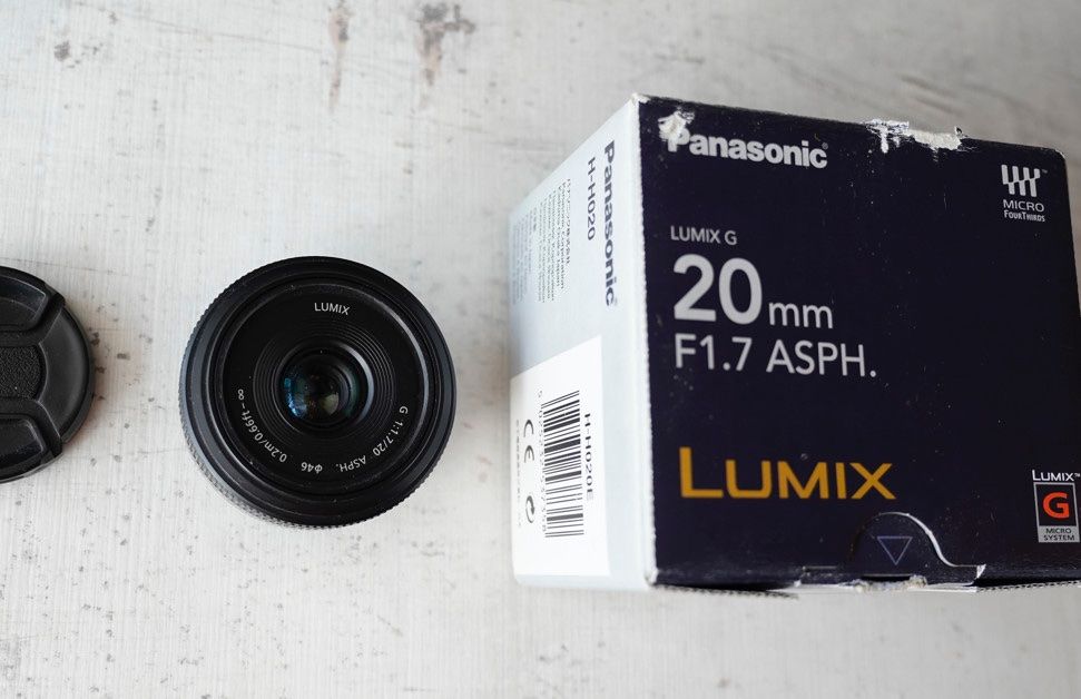 Panasonic Lumix G 20mm f/1.7 ASPH d'occasion
