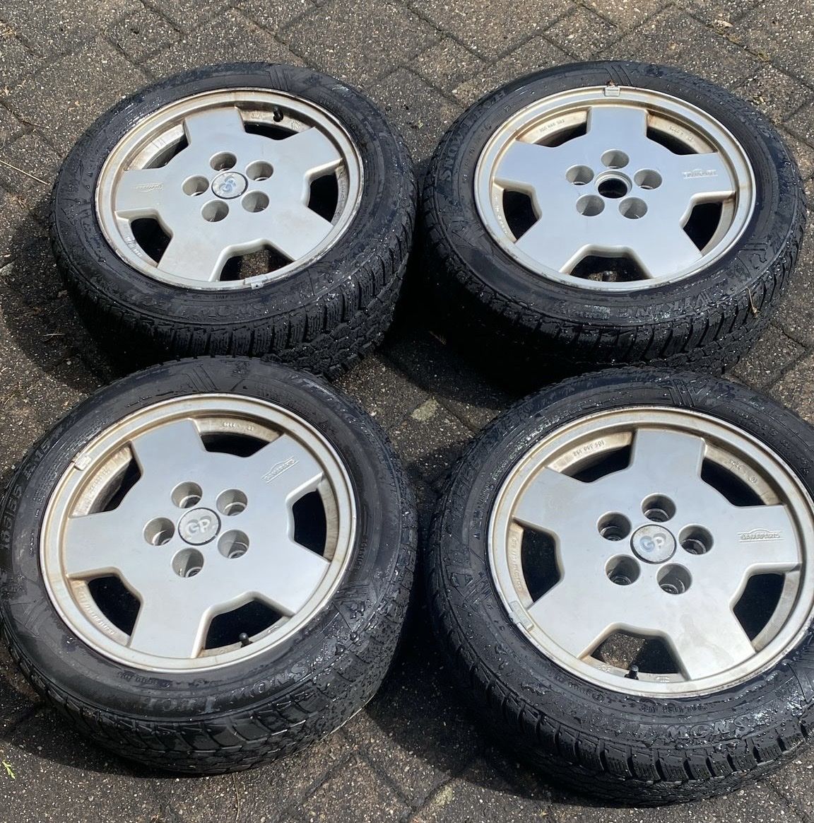 Pneus & Kompletträder: 4x GAMAPARTS alloy wheels & winter tyres – Gebraucht aus Zürich von ajl_x6tg