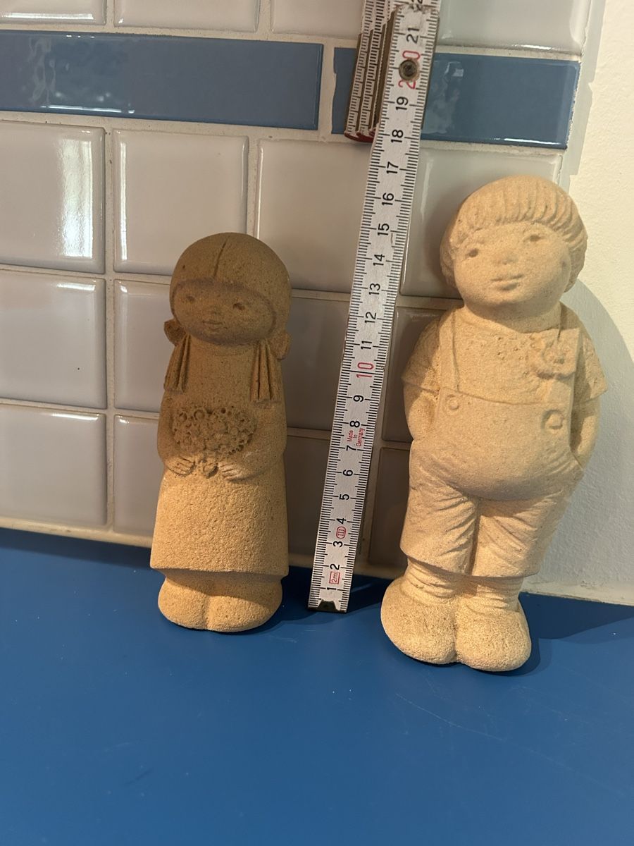 Statuette: Figuren aus Sandstein  – Usato da Bülach venduto da larson27
