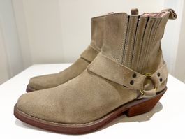 Thunder Boots – Wildleder Biker Stiefel - Grösse 41