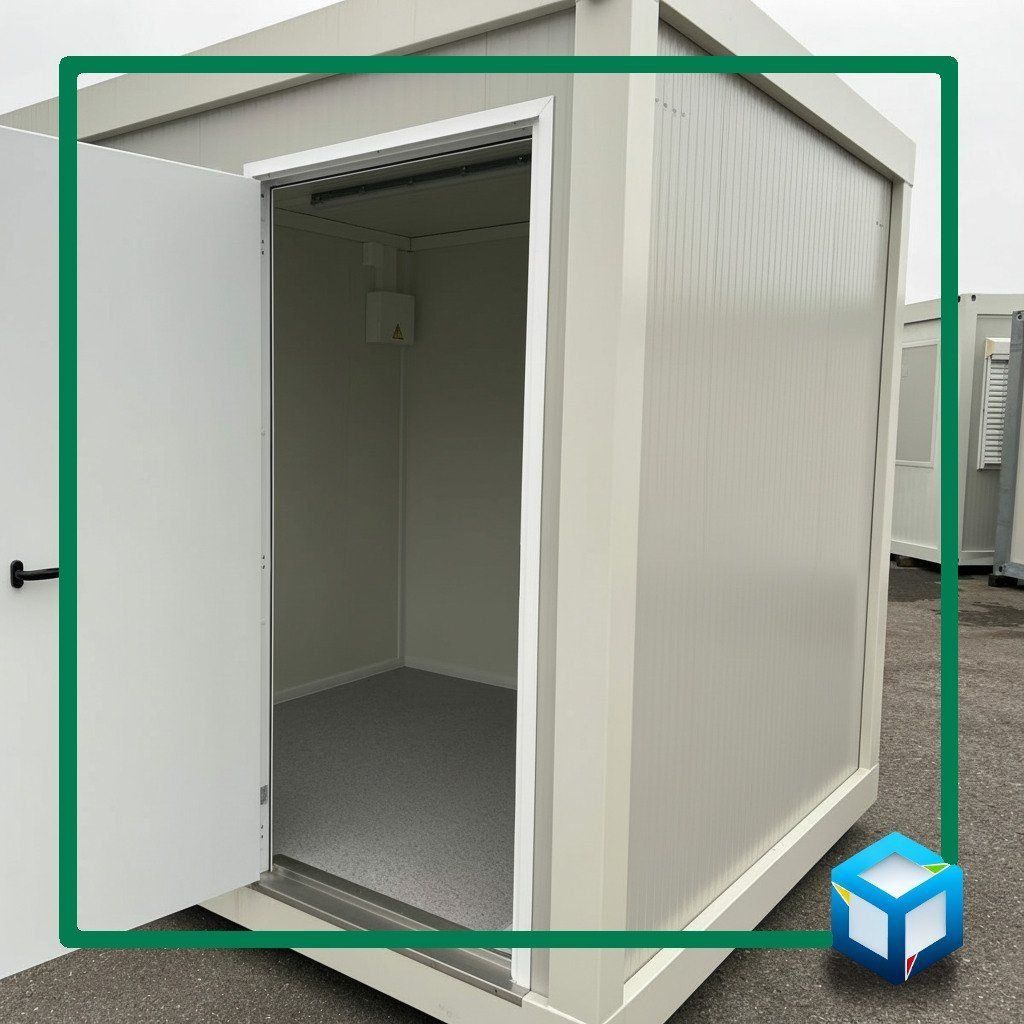 Conteneurs de construction: Bürocontainer & Baucontainer 8 Fuss – Neuf avec emballage d'origine à Zofingen par EUROmodul 4