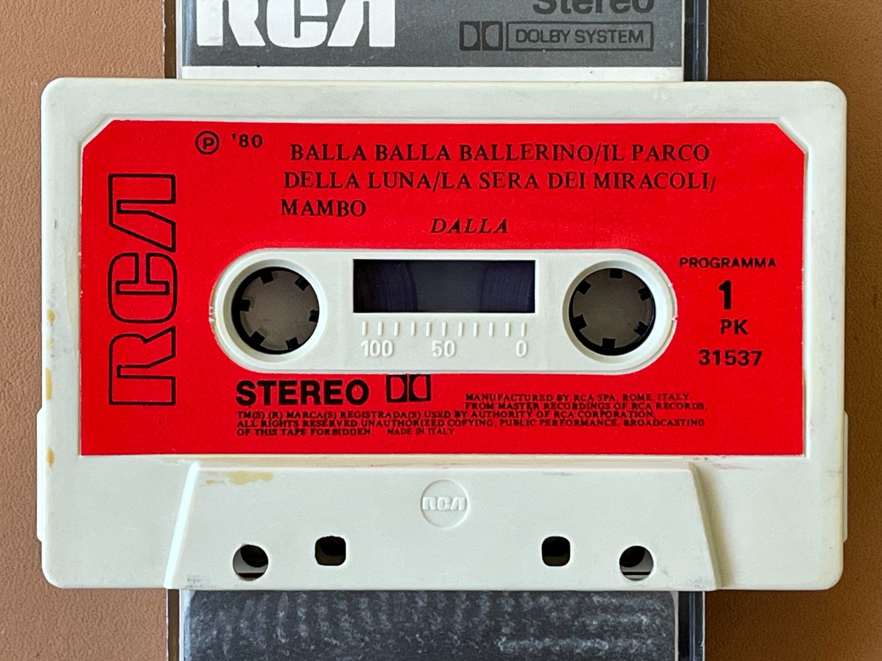 Musicassette: Musikkassette, Lucio Dalla, Titel dalla – Usato da Ins venduto da Euqinimod 1