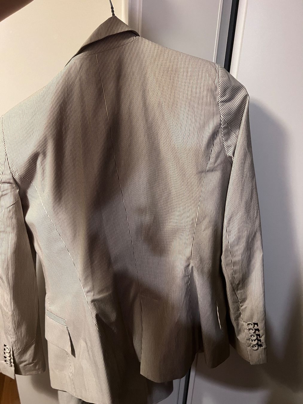 Zara Completi & Tailleur: Zara Basic Hosenanzug grau gestreift, Gr. M, top Zustand! – Usato da Herzogenbuchsee venduto da jenny.24.01 5