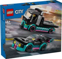 LEGO City 60406 Race Car and Car Carrier Truck