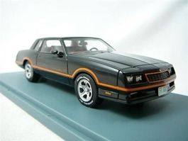 Chevrolet Monte Carlo SS 1983-1988 schwarz / orange   1:43