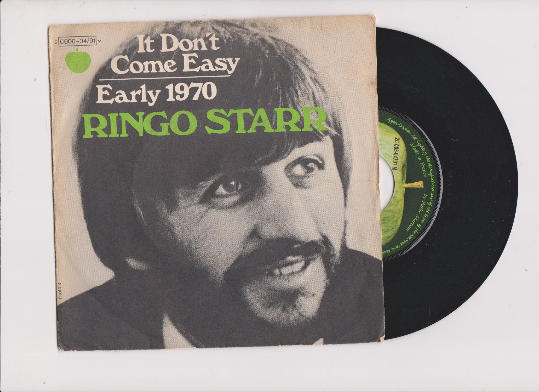 Dischi in vinile: Disque vinyle 45 tours Ringo Starr, It Don't Come Easy – Usato da Bex venduto da Canouille 2