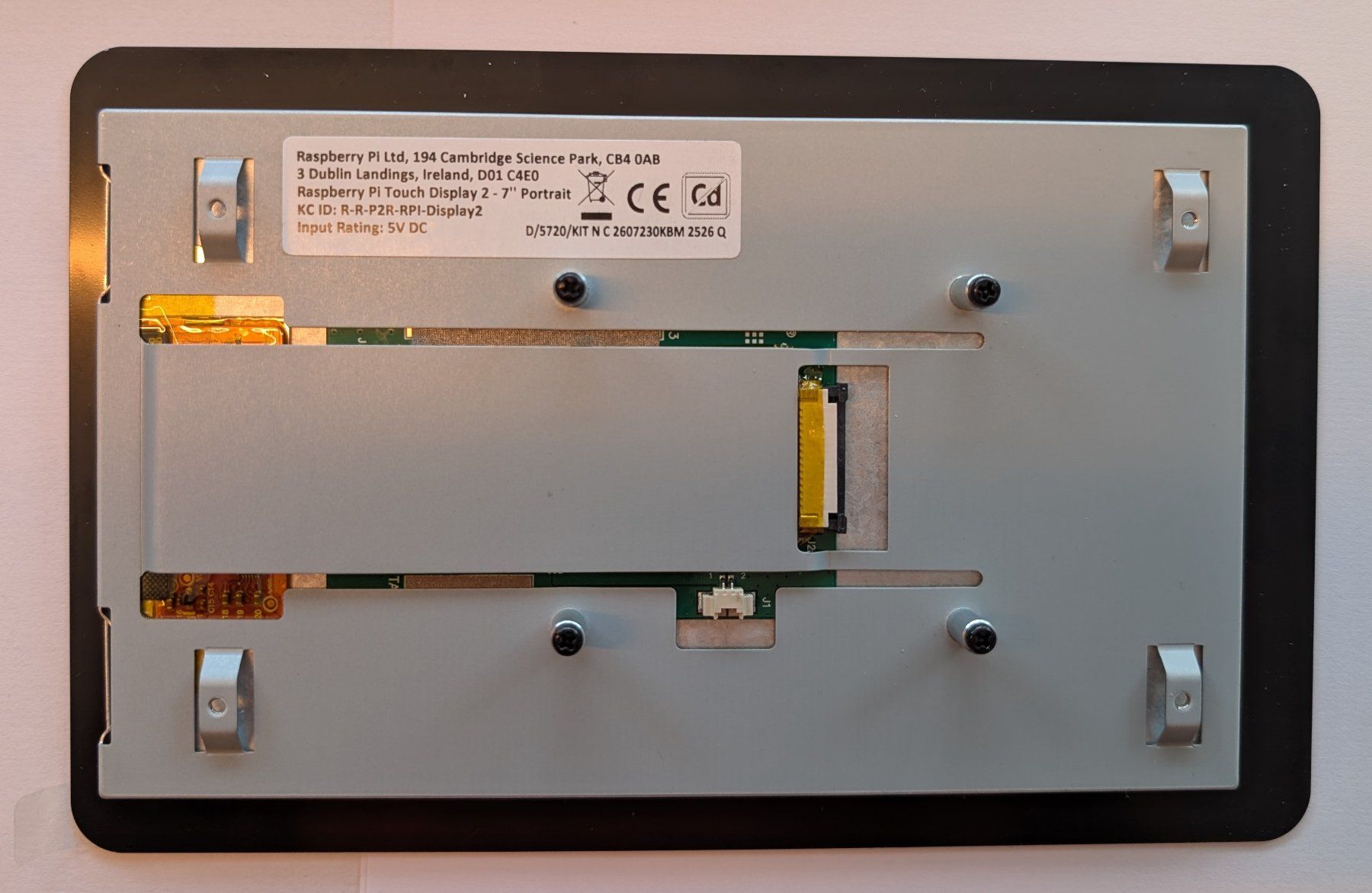 Monitor: Raspberry Pi Official Touch Display 2 (7 Zoll) – Usato da Gwatt (Thun) venduto da Cardinal8 2