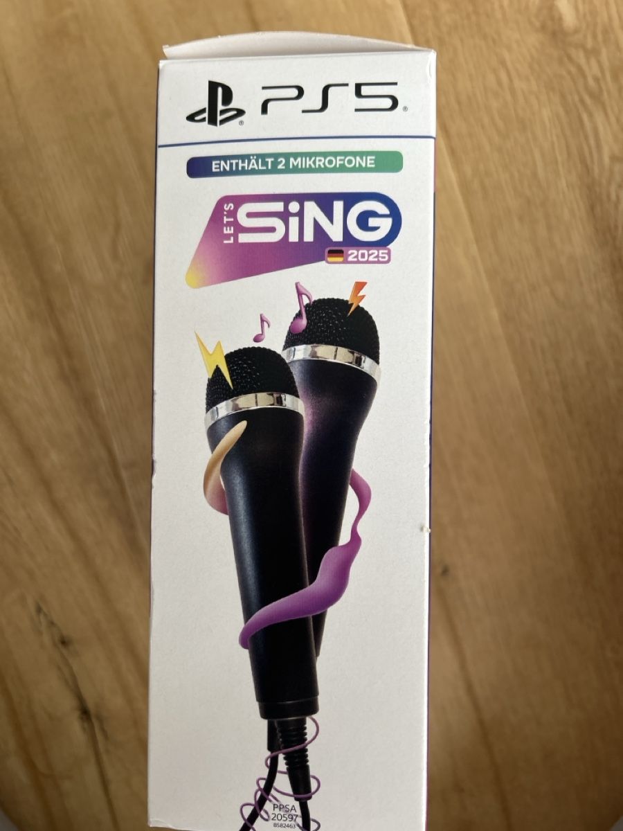 Spiele: Let's Sing PS5 mit zwei Mikrofonen – Neu (gemäss Beschreibung) aus Eigenthal von dog111 1