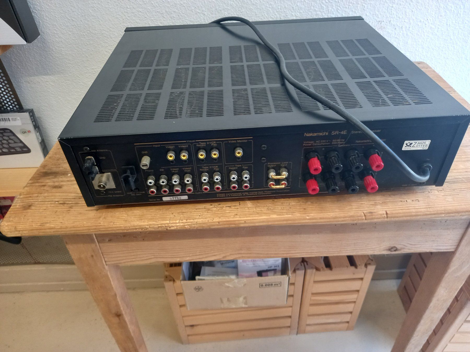 Nakamichi Verstärker: Nakamichi SR-4 E Verstärker – Defekt aus Prez-vers-Siviriez von Monija70 8