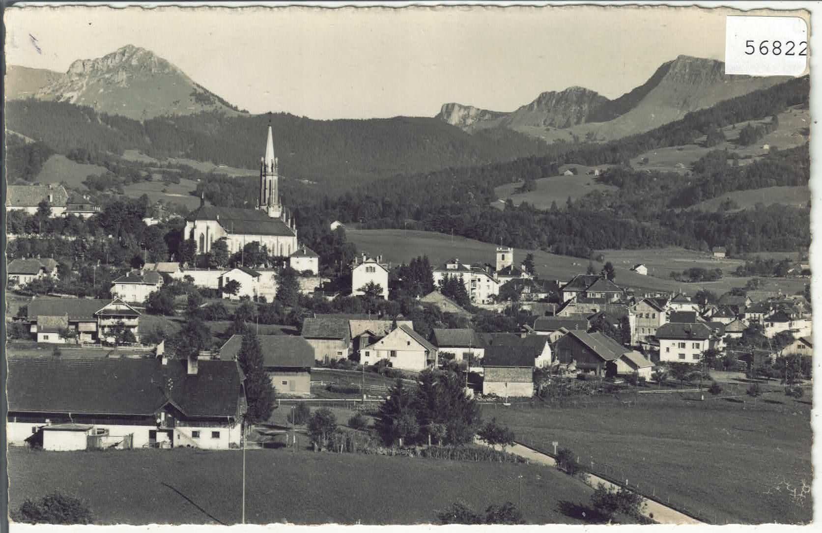 Cartoline postali: Chatel-St-Denis - Teysachaux - Chaine de Lys – Usato da Ettingen venduto da Kartenplanet