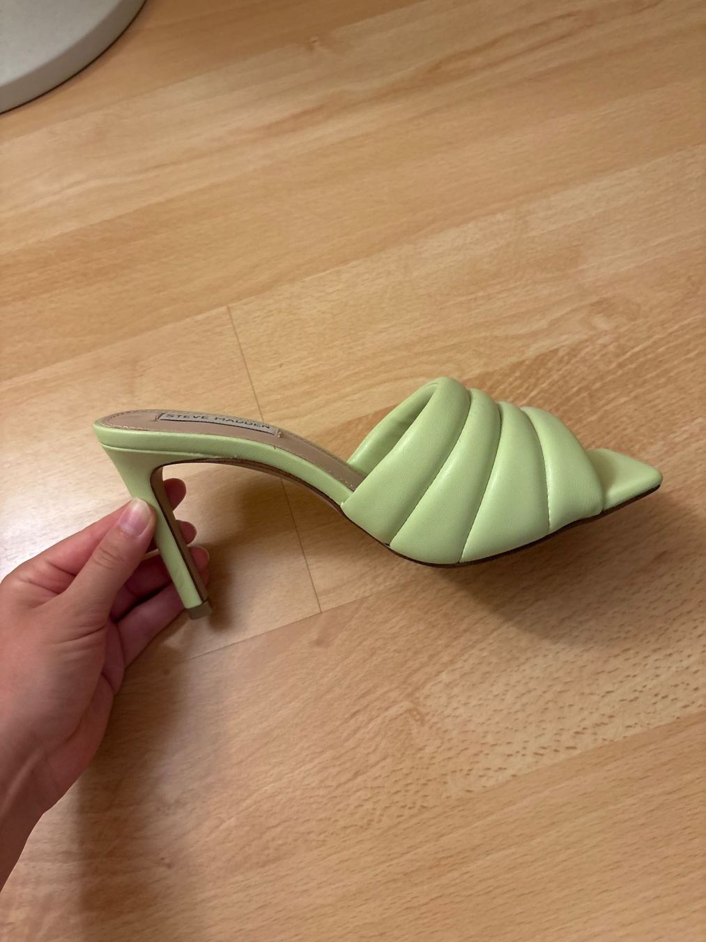 Steve Madden Scarpe da donna: Grüne Steve Madden High Heels – Usato da Rheinfelden venduto da deborahbtl