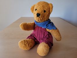 Teddy Teddybär Plüschtier Stofftier beweglich vintage