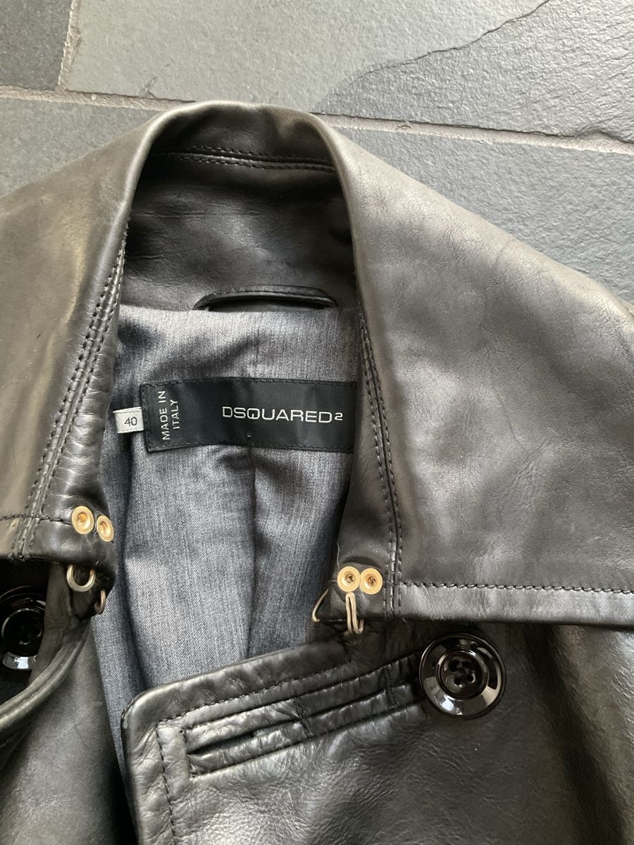 Dsquared2 Giacche: Dsquared2 Lederjacke – Usato da Röschenz venduto da Queen020 4