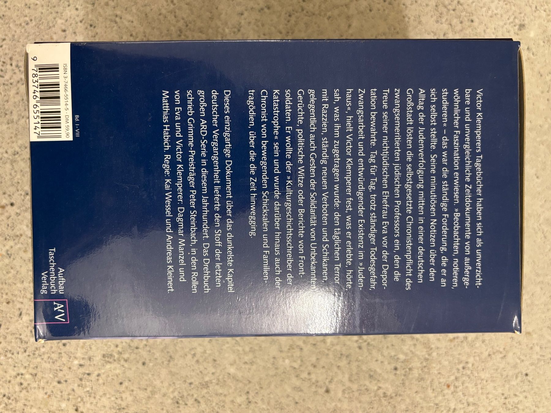 Libri: Victor Klemperer Tagebücher 1933-1945. Einzigartige Samml... – Usato da Winterthur venduto da Mar22 1