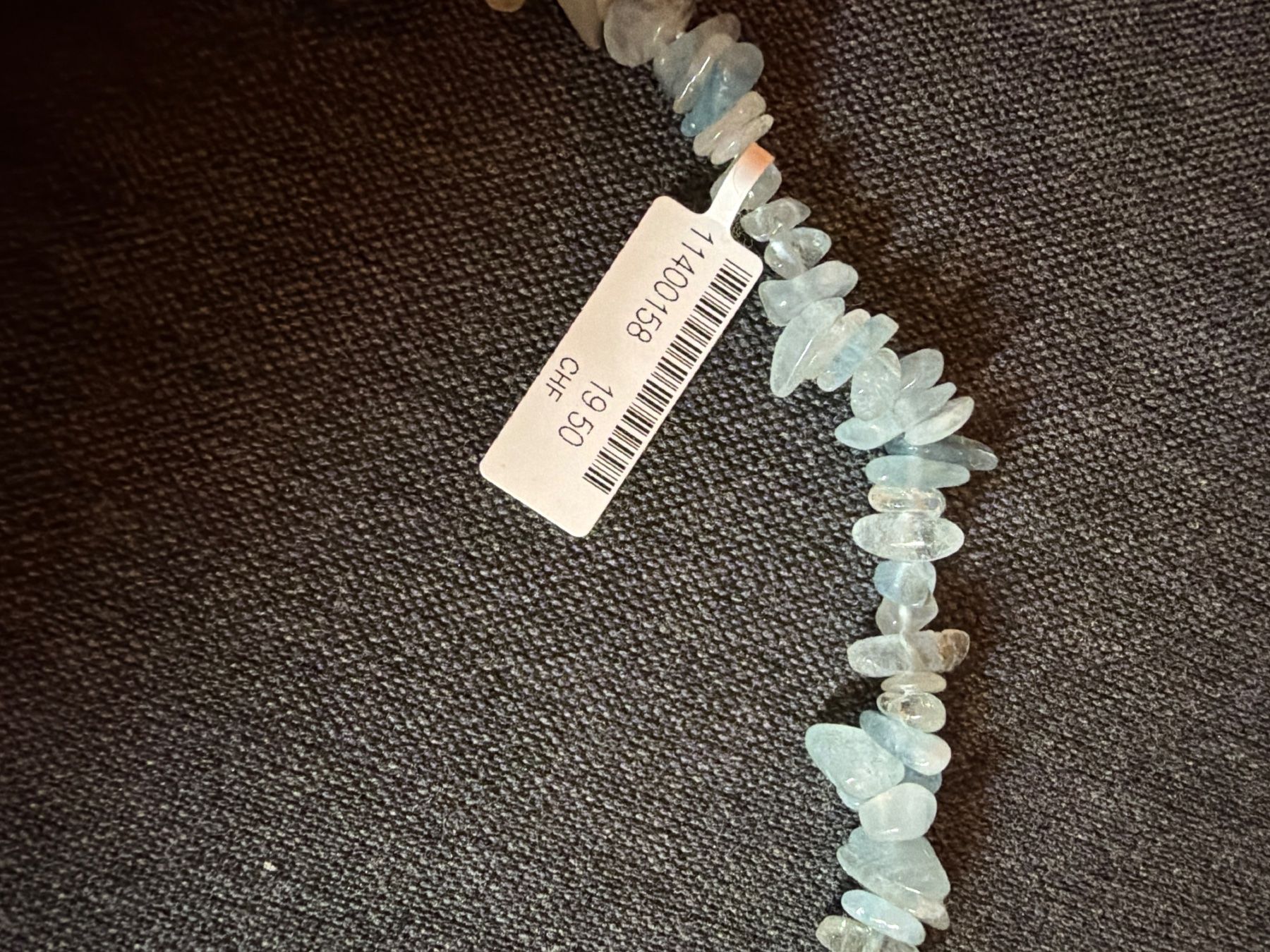 Catenine: Aquamarin Splitterkette Neu – Nuovo (secondo la descrizione) da Zürich venduto da pat_ql5b 2