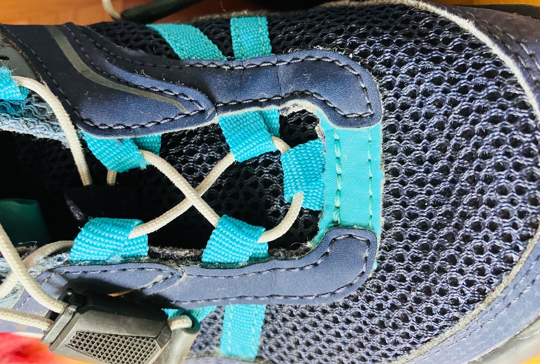 Scarpe da uomo: Wanderschuhe blau türkis Grösse 36 gebraucht – Usato da Zürich venduto da annastina 3