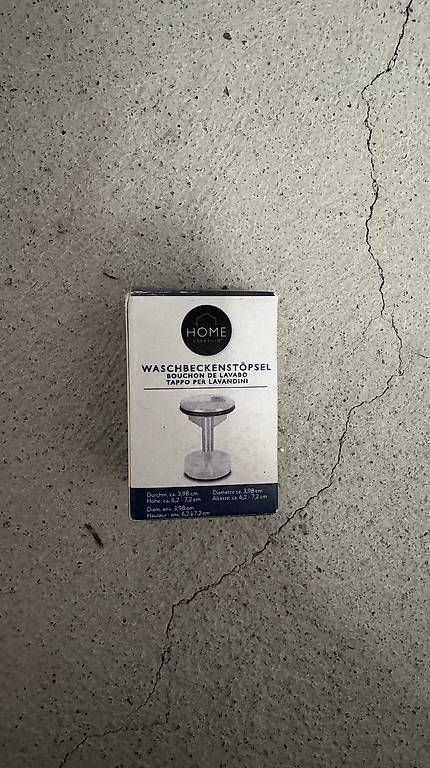 Spülbecken & Waschbecken: Waschbeckenstöpsel - neu – Neu und originalverpackt aus Schlieren von _lgv