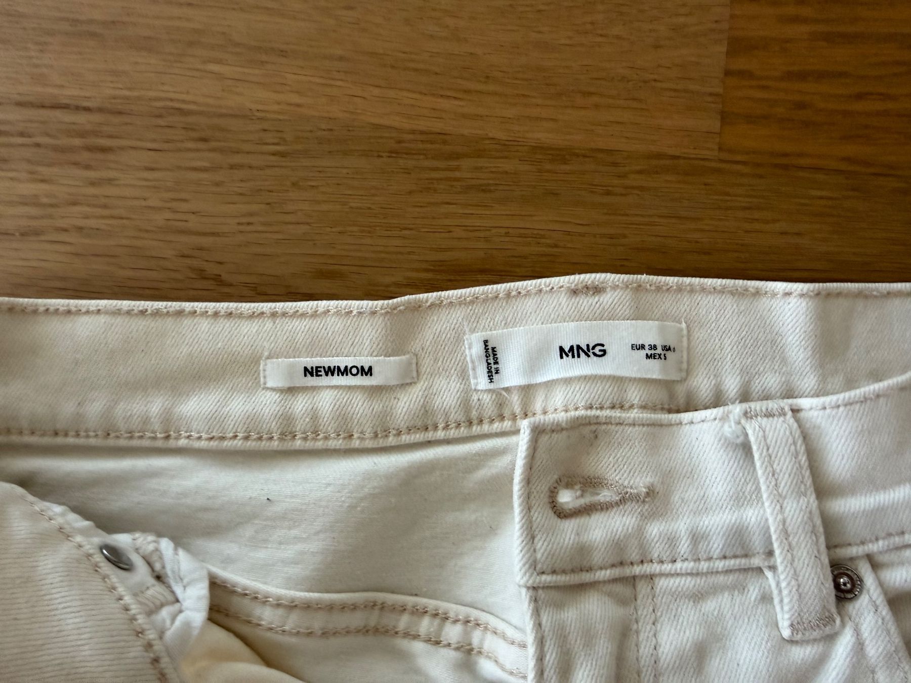 Mango Jeans: Mango Momjeans crème – Gebraucht aus Luzern von maz_jq6n 2