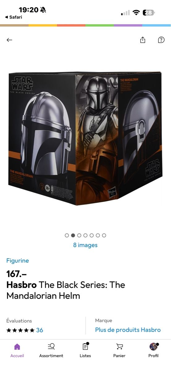 Caschi & visiere: Casque mandalorian black séries – Nuovo (secondo la descrizione) da Pomy venduto da Asw.luxury