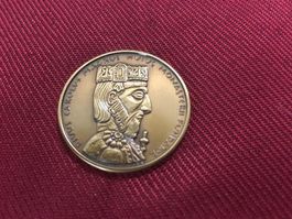 Originaler echter Spezielle Kloster Gedenkmünze Müstair