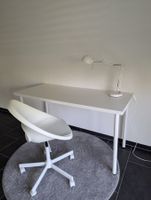 LAGKAPTEN Tisch 140x60 & LOBERGET/MALSKÄR swivel chair