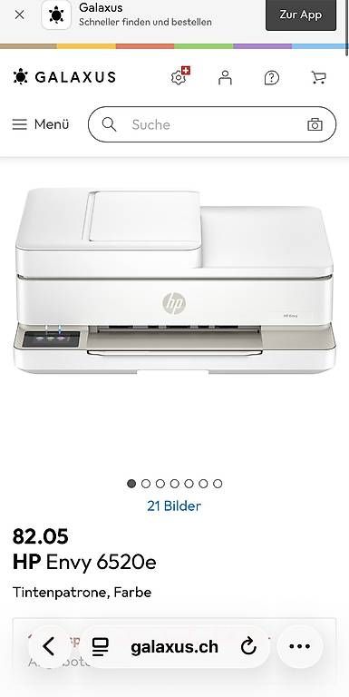 Drucker: HP Envy 6520e Printer  – Gebraucht aus Herrliberg von jil_y77h 4