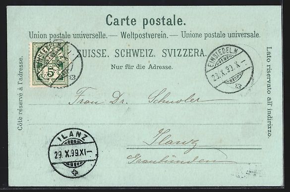 Cartes postales: Mondschein-Lithographie Einsiedeln, Klos – D'occasion à Berlin par bartko-reher 1
