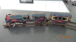 CR Charles Rossignol train à clé année 30 avec accessoires