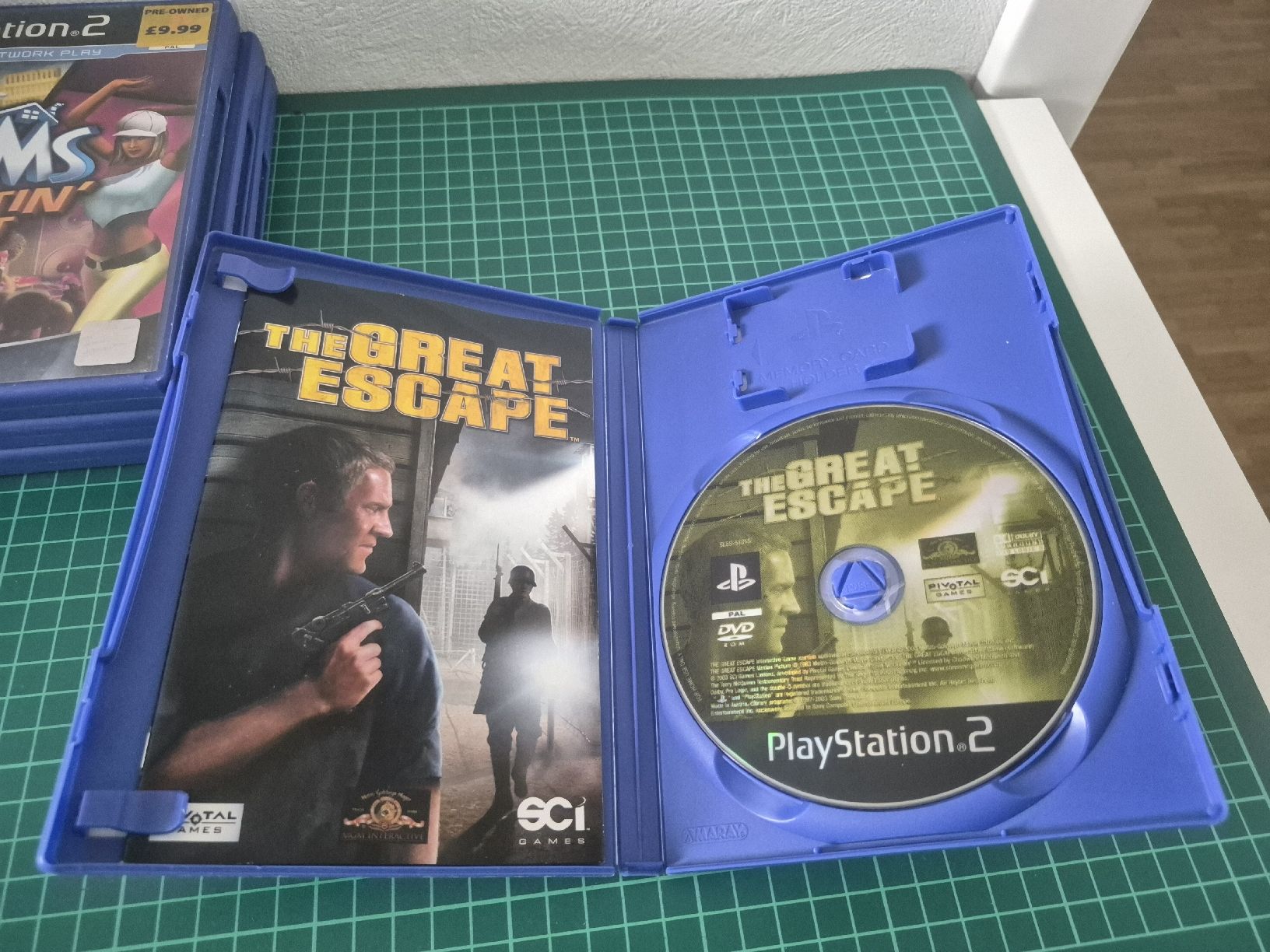 Sony Giochi: The Great Escape PS2 Game - Classic WWII Action -  – Usato da Meyrin venduto da Retro-GZ 1