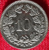 10 Rappen 1939 sehr schön erhalten ab nur Fr. 1.-