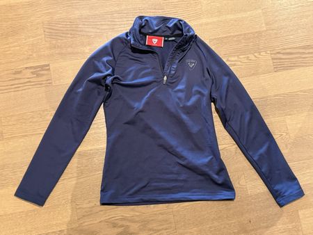 Rossignol Pullover Grösse 12 dunkelblau- eher für 7-9Jahre