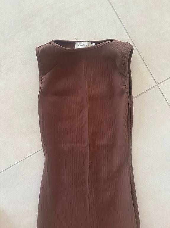 Vestiti: Bumpsuit Maternity Dress - Brown Size Small – Usato da Thalwil venduto da pal_x28f 2