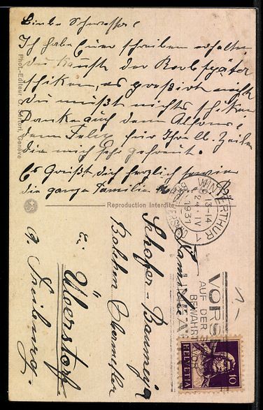 Cartoline postali: AK Genève, Le Jet-d`Eau – Usato da Berlin venduto da bartko-reher 1