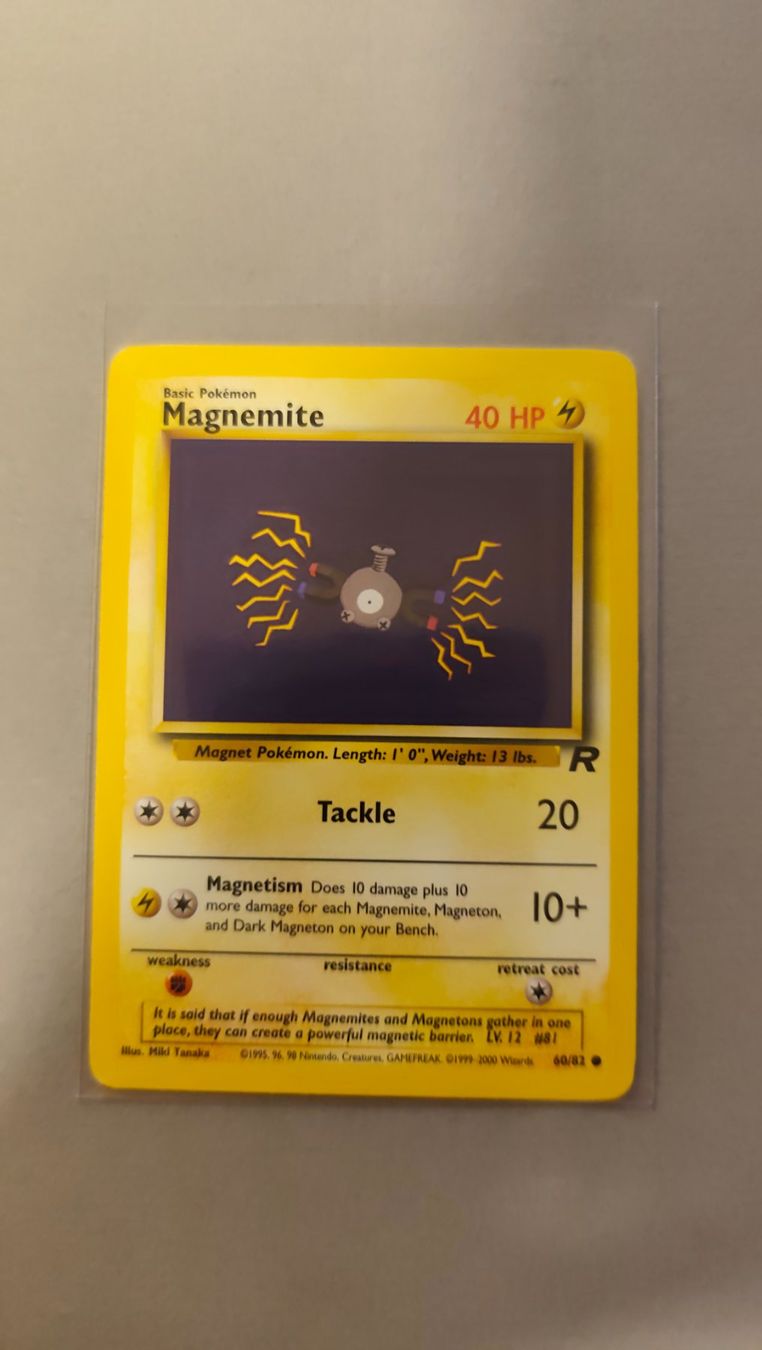 Pokémon Carte collezionabili: Magnemite   - Team Rocket – Usato da Kehrsatz venduto da Riyouu 2
