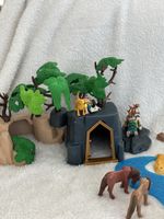 Playmobil Konvolut Figuren Tiere Bäume Zäune  See