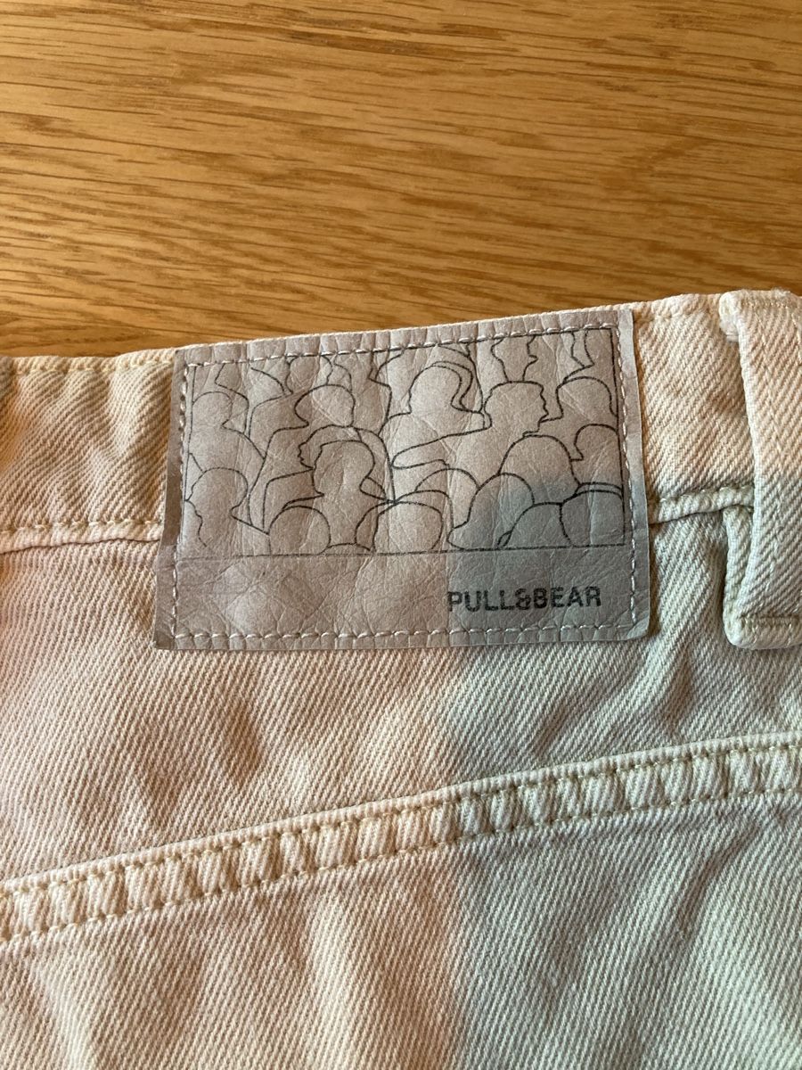 Pull&Bear Jeans: Kurze beige Jeanshose von Pull&Bear – Usato da Ottoberg venduto da SandroE01 3