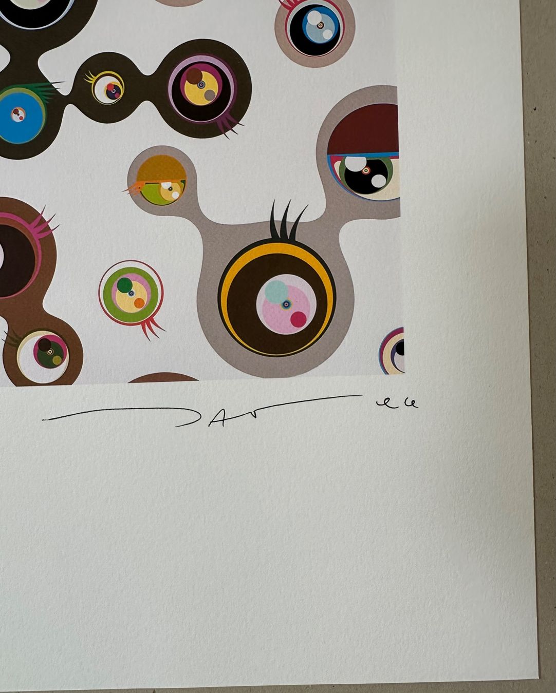 Gemälde: Murakami: Jellyfish Eyes 59/300 – Neu (gemäss Beschreibung) aus Meilen von Smgdesign 2