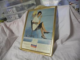 VINTAGE  BILD MURATTI AMBASSADOR  COIFFEUR ALTE TROCKENHAUBE